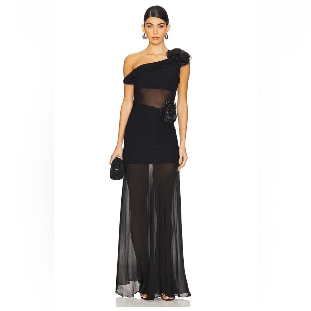 Deme by Gabriella Abby Gown in Black
